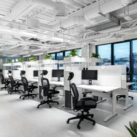 Representación 3D de Interiores de Oficinas Comerciales y Auditorios, Decoración de Oficinas, Solución de Construcción, Servicio de Diseño Llave en Mano