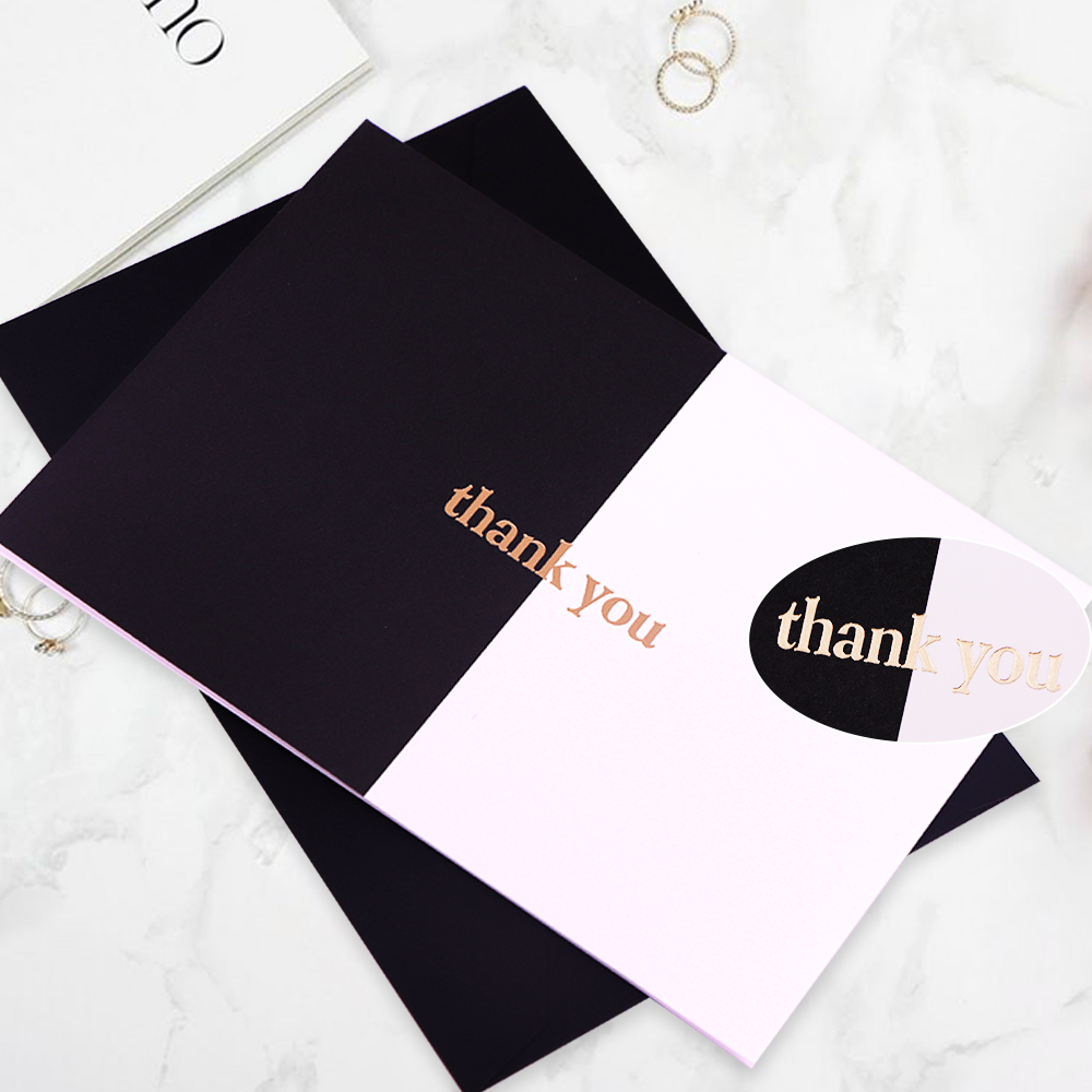 Бумажная фольга WINPSHENG для творчества, для бизнеса, спасибо, карты на заказ с логотипом