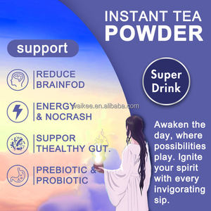 Extracto de Yerba Mate en Polvo Certificado por GMP, Bajo en Azúcar, <span class=keywords><strong>Sin</strong></span> Gluten, Apto para Veganos, Apoyo Intestinal, Potenciador de Energía para Minoristas de Productos Saludables - Product Image 5