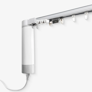 Современные длинные алюминиевые карнизы на заказ с аксессуарами, S-образные направляющие 2,0 мм – умные моторизованные для гостиной - Product Image 1