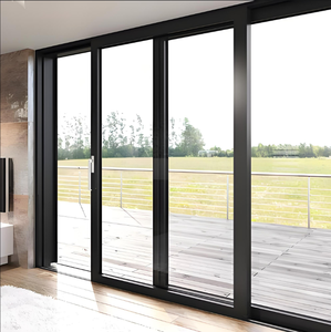 KT <span class=keywords><strong>Ropo</strong></span> Ventanas y Puertas Domésticas y Comerciales Puerta de Vidrio de Doble Uso - Product Image 1