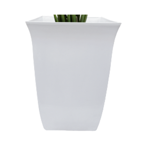 Vente en gros en usine Pots de culture de pépinière en plastique blanc durable et écologique pour la maison et le jardin - Product Image 1