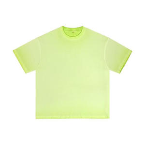 Impresión personalizada de tela de algodón de gran tamaño para hombre de talla grande camiseta gráfica Logo estampado Vintage para hombre lavado ácido camiseta - Product Image 5