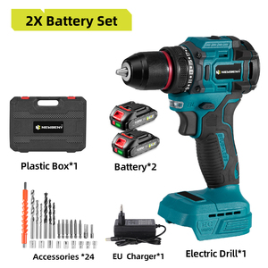 <span class=keywords><strong>Perceuse</strong></span>-<span class=keywords><strong>visseuse</strong></span> sans fil Newbeny 18V 10mm, <span class=keywords><strong>perceuse</strong></span> à percussion électrique sans balais pour batterie <span class=keywords><strong>Makita</strong></span> 18V - Product Image 5