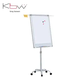 KBW Movable Flip Chart With Wheels For School And Office Usage