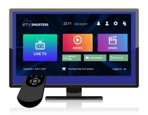 ผู้ให้บริการแท่งทีวีที่เสถียร Megatv พร้อมแผงเครดิตทดสอบฟรี M3U Smarters IP TV 12 เดือน