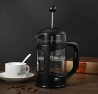 Nouvelle cafetière en acier inoxydable 304 2020, filtre en verre, presse française, bouilloire, théière, infuseur à feuilles de thé B11