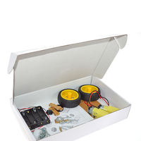 Kit de châssis de voiture jouet Robot intelligent 2wd Programmable DIY avec encodeur de vitesse de moteur pour enfants