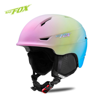 Casque de ski et de snowboard BATFOX pour adultes unisexe, norme CE EN1077 et CPSC, type tout-terrain, utilisation hivernale, PC+EPS 450g