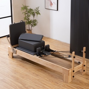 Lumine Gỗ Sồi Vô Cực Thanh Nhà Thép Pilates Máy Phòng Tập Thể Dục Tập Thể Dục Thiết Bị Tập Thể Dục Cho Pilates Phòng Thu - Product Image 3