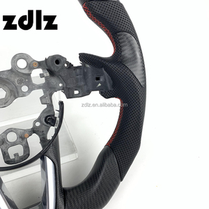 อุปกรณ์ตกแต่งภายในรถยนต์<span class=keywords><strong>ส</strong></span>ำหรับ Mazda Cx3 Cx4 Cx5 <span class=keywords><strong>พวงมาลัย</strong></span>คาร์บอนไฟเบอร์แบบด้านสั่งทำพิเศษ - Product Image 5