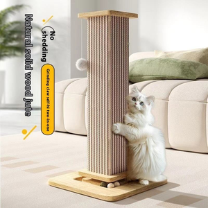 Grande Tiragraffi per Gatti a Colonna Romana in Sisal, Resistente all'Usura, Antipolvere, Design Moderno, Confezione in Cartone - Product Image 2