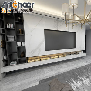 Tủ TV Có Lò Sưởi Kệ Tv Phòng Khách Tủ Lưu Trữ Cửa Và Kệ Trong Lò Sưởi Nhân Tạo - Product Image 1