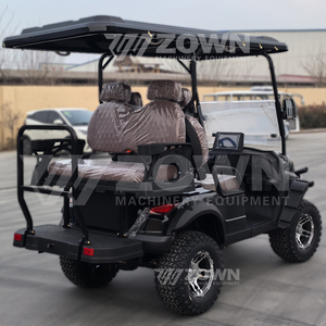 Carrito de Golf Eléctrico 2026 de Último Diseño con Tracción en las 4 Ruedas, Toldo y Cinturón de Seguridad, Certificado CE - Product Image 3