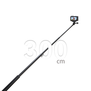 Daryoo pour accessoires GoPro, bâton de <span class=keywords><strong>selfie</strong></span> étanche en aluminium de 118 pouces pour GoPro 10 9 8 7 6 5 4 Sj7 H8 H9r pour DJI OSMO - Product Image 1