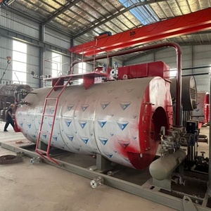 Caldera de Vapor WNS con Certificación CE ASME, de Gasóleo, Horizontal, de Gran Capacidad, Presurizada, Automática, Industrial - Product Image 4