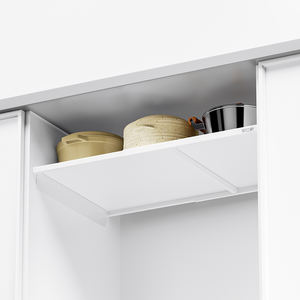 Estante Metálico Extraíble Resistente, Organizador de Cocina Ajustable, Estante de Almacenamiento de Acero al Carbono <span class=keywords><strong>para</strong></span> Encimera <span class=keywords><strong>Debajo</strong></span> <span class=keywords><strong>del</strong></span> Fregadero - Product Image 4