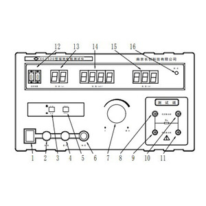 Compteur de résistance de mise à la terre numérique de table, instrument de mesure de la résistance du fil de mise à la terre à courant élevé, CC2520 - Product Image 3