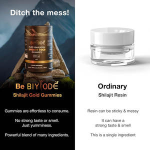 Gummies de <span class=keywords><strong>Shilajit</strong></span> Pur et Bio de l'Himalaya Biyode - Product Image 2