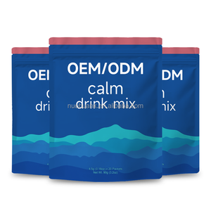 OEM/ODM Calm Drink Mix Polvo Instantáneo 4.5g x 20 Sobres para Apoyo al Sueño - Product Image 1