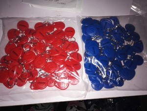 ABS RFID NFC <span class=keywords><strong>Key</strong></span> Fob | với 13.56MHz & 125Khz RFID thông minh Keychain cho cửa kiểm soát truy cập - Product Image 6