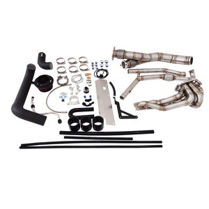 Kit de collecteur d'échappement Ecnal pour BMW S58 G8x M2 M3 M4 Interface T4 en acier inoxydable SS304, kit de mise à niveau racing - Product Image 1