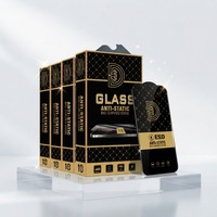 Protection d'écran en verre trempé HD transparent anti-rayures 9H, couverture intégrale 0,4 mm, antistatique ESD, pour Realme Golden Diamond