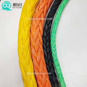 Hmpe dây các nhà sản xuất độ đàn hồi thấp uhmwpe <span class=keywords><strong>Modulus</strong></span> cao <span class=keywords><strong>polyethylene</strong></span> sợi dây thừng cho kéo tàu - Product Image 2