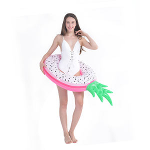 Bouée de natation gonflable en PVC pour adultes, écologique, en forme de pitaya - Product Image 3