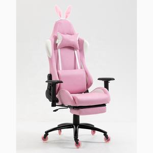 <span class=keywords><strong>Fauteuil</strong></span> de gamer inclinable mignon avec repose-pieds oreilles de lapin <span class=keywords><strong>rose</strong></span> sillas gamer Oreilles de lapin <span class=keywords><strong>Fauteuil</strong></span> 2D chaise de gaming <span class=keywords><strong>rose</strong></span> pour filles - Product Image 2