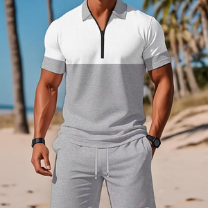 Set di <span class=keywords><strong>Polo</strong></span> multifunzione personalizzato estate Best seller da uomo con stampa 3D - Product Image 1