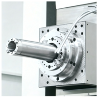 Centre d'usinage horizontal CNC 4 axes DBM130, robuste, broche de 130 mm, haute sécurité