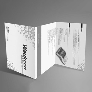 Custom Disposable Eco-Friendly Promotional Folded Flyer Instruction Manual Full Color Print Matte/Glossy Lamination Foil - Product Image 1