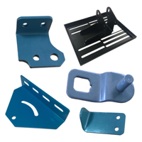 Composants de poinçonnage métallique de précision avec fabrication sur mesure de tôles pour clips miniatures en acier inoxydable et laiton, quincaillerie
