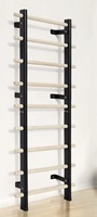 Wellshow-Barre de décrochage suédoise en bois avec barre de traction et barre de trempage Barre de décrochage avec 9 tiges stratégiques