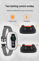 IP67 Wasserdichtes Anti-Bell-Halsband für Hunde mit Intelligenter Vibrationserkennung & Harmlosem Schock, Wiederaufladbares Hundehalsband mit Bellstopp-Funktion