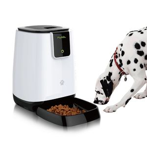 इलेक्ट्रॉनिक स्मार्ट प्लास्टिक चौकोर स्वत: पालतू कुत्ते फीडर - Product Image 4