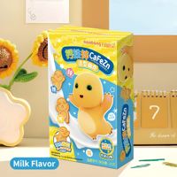 Biscuits décoratifs durs à motifs d'animaux mignons, multi-saveurs, personnalisés, en vrac, pour la vente en gros OEM