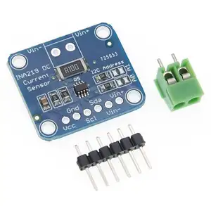 INA219 Bi-directional DC Current Power Supply Sensor Breakout Module DIY 3V-5V IIC I2C Power Monitoring Sensor Module