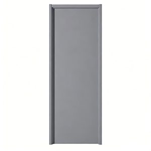 Porte en bois massif composite peinte, isolation acoustique 35 décibels, taille et couleur personnalisables pour villa, hôtel, cuisine, bureau, appartement - Product Image 1