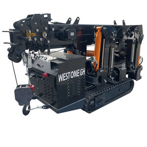 محرك بنزين رافعة عنكبوت صغيرة <span class=keywords><strong>2</strong></span> طن 3 طن ذاتية الدفع بالتحكم عن بعد زاحف عنكبوت حبال CE - Product Image 1