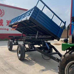 Venta caliente <span class=keywords><strong>Remolque</strong></span> volquete agrícola Tractor Tracción 5 toneladas <span class=keywords><strong>Remolque</strong></span> volquete - Product Image 3