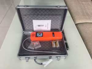 เครื่องตรวจจับก๊าซแบบพกพา CPU-C สัญญาณเตือนก๊าซพิษ เสียง แสง พลาสติก ABS สีแดง - Product Image 4