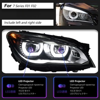 Adapté aux années 2009-2014 pour BMW F01 F02, modification des phares pour les modèles 740i, 730i, 735i, ensembles de phares de voiture
