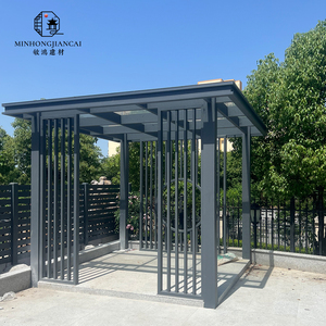 Hiện đại nhôm bioclimatic Eco-Friendly Pavilion không thấm nước Windproof thiết kế thông minh có thể điều chỉnh louvers cho ngoài trời không gian sống - Product Image 6