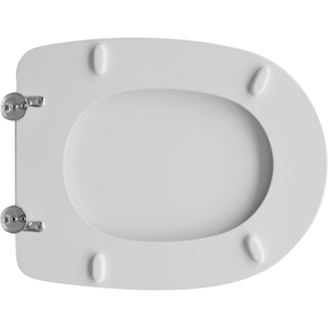 Couvre-siège de toilette moderne pour Azzurra Afrodite Vase, allongé, carré, en plastique PP urée, pour bidets électroniques, accessoire de salle de bain - Product Image 3