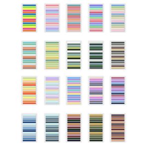 20 PCS 6000 Sheets Self-Adhesive Very Fine Index Stickers Transparent Waterproof Stationery for Students and Office Supplies - Product Image 3