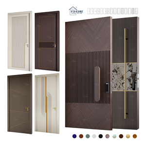 Puerta pivotante inteligente exterior <span class=keywords><strong>de</strong></span> lujo <span class=keywords><strong>de</strong></span> China para seguridad <span class=keywords><strong>de</strong></span> la casa <span class=keywords><strong>bonitas</strong></span> <span class=keywords><strong>puertas</strong></span> <span class=keywords><strong>de</strong></span> <span class=keywords><strong>madera</strong></span> para entrada <span class=keywords><strong>de</strong></span> villa <span class=keywords><strong>puertas</strong></span> principales <span class=keywords><strong>de</strong></span> entrada frontal modernas - Product Image 1