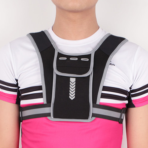 Deportes al aire libre reflectante teléfono maratón mochila botella de agua hidratación impermeable Jogging senderismo Trail Running ciclismo chaleco - Product Image 6