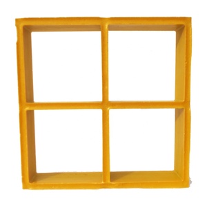 Grille <span class=keywords><strong>de</strong></span> ventilation en PRV à mailles larges 50x50mm avec surface antidérapante et service <span class=keywords><strong>de</strong></span> découpe - Product Image 2